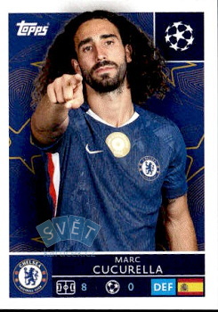 Marc Cucurella Chelsea samolepka Topps UEFA Champions League 2025/26  #157