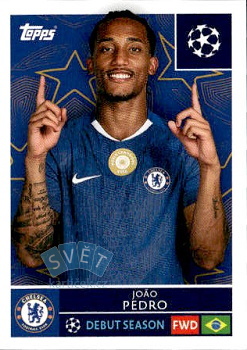 Joao Pedro Chelsea samolepka Topps UEFA Champions League 2025/26  #166
