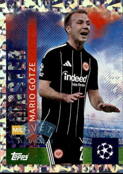 Mario Gotze Eintracht Frankfurt samolepka Topps UEFA Champions League 2025/26  #174