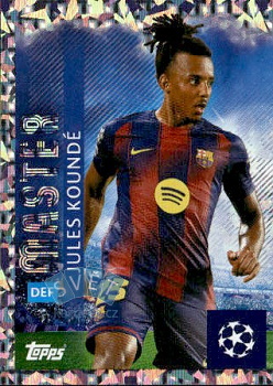 Jules Kounde FC Barcelona samolepka Topps UEFA Champions League 2025/26  #188