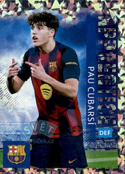 Pau Cubarsi FC Barcelona samolepka Topps UEFA Champions League 2025/26  #189
