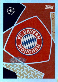 Logo Bayern Munchen samolepka Topps UEFA Champions League 2025/26  #196