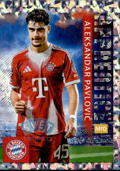 Aleksandae Pavlovic Bayern Munchen samolepka Topps UEFA Champions League 2025/26  #203