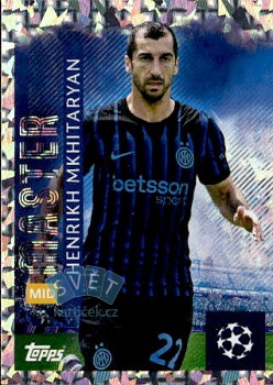 Henrikh Mkhitaryan Internazionale Milano samolepka Topps UEFA Champions League 2025/26  #216