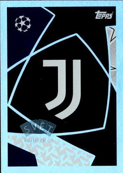 Logo Juventus FC samolepka Topps UEFA Champions League 2025/26  #238