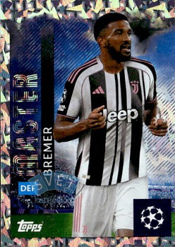 Bremer Juventus FC samolepka Topps UEFA Champions League 2025/26  #244