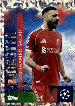 Mohamed Salah Liverpool samolepka Topps UEFA Champions League 2025/26  #258