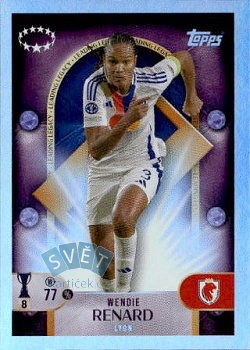 Wendie Renard Olympique Lyonnais samolepka Topps UEFA Champions League 2025/26 Leading Legacy #269