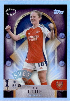 Kim Little Arsenal samolepka Topps UEFA Champions League 2025/26 Leading Legacy #273