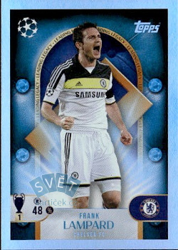 Frank Lampard Chelsea samolepka Topps UEFA Champions League 2025/26 Leading Legacy #280