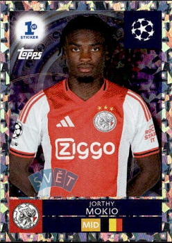 Jorthy Mokio AFC Ajax samolepka Topps UEFA Champions League 2025/26 1st Sticker #286