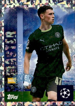 Phil Foden Manchester City samolepka Topps UEFA Champions League 2025/26  #304