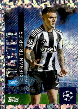 Kieran Trippier Newcastle United samolepka Topps UEFA Champions League 2025/26  #318