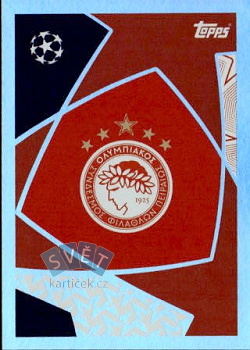 Logo Olympiacos FC samolepka Topps UEFA Champions League 2025/26  #326