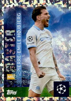 Pierre-Emile HojBjerg Olympique Marseille samolepka Topps UEFA Champions League 2025/26  #346