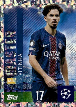 Vitinha Paris Saint-Germain samolepka Topps UEFA Champions League 2025/26  #360