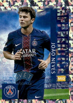 Joao Neves Paris Saint-Germain samolepka Topps UEFA Champions League 2025/26  #361