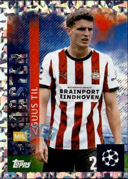 Guus Til PSV Eindhoven samolepka Topps UEFA Champions League 2025/26  #374