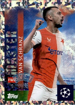Ivan Schranz Slavia Praha samolepka Topps UEFA Champions League 2025/26  #402