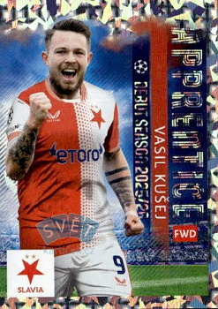 Vasil Kusej Slavia Praha samolepka Topps UEFA Champions League 2025/26  #403