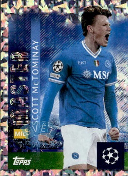 Scott Mc Tominay SSC Napoli samolepka Topps UEFA Champions League 2025/26  #430