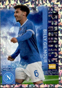 Billy Gilmour SSC Napoli samolepka Topps UEFA Champions League 2025/26  #431