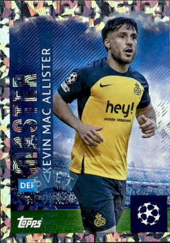 Kevin mac Allister Royale Union Saint-Gilloise samolepka Topps UEFA Champions League 2025/26  #458
