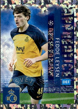 Fedde Leysen Royale Union Saint-Gilloise samolepka Topps UEFA Champions League 2025/26  #459