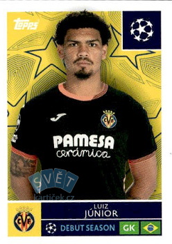 Luiz Junior Villarreal samolepka Topps UEFA Champions League 2025/26  #468