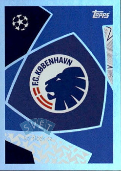 Logo FC Kobenhavn samolepka Topps UEFA Champions League 2025/26  #492