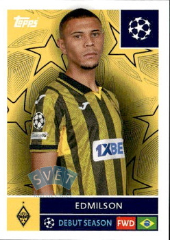 Edmilson Kairat Almaty samolepka Topps UEFA Champions League 2025/26  #513