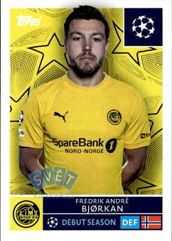 Fredrik Andre Bjorkan FK Bodo/Glimt samolepka Topps UEFA Champions League 2025/26  #519