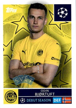 Odin Bjortuft FK Bodo/Glimt samolepka Topps UEFA Champions League 2025/26  #521