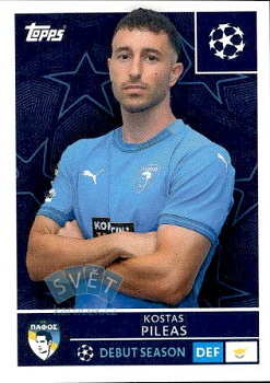 Kostas Pileas FC Pafos samolepka Topps UEFA Champions League 2025/26  #533