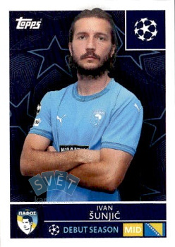 Ivan Sunjic FC Pafos samolepka Topps UEFA Champions League 2025/26  #534
