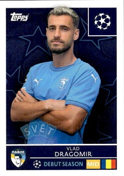 Vlad Dragomir FC Pafos samolepka Topps UEFA Champions League 2025/26  #536