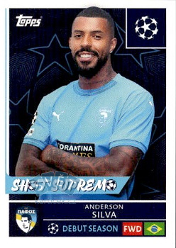 Anderson Silva FC Pafos samolepka Topps UEFA Champions League 2025/26  #539