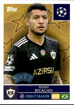 Pedro Bicalho Qarabag FK samolepka Topps UEFA Champions League 2025/26  #546