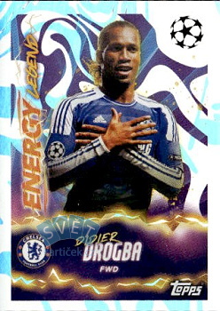 Didier Drogba Arsenal samolepka Topps UEFA Champions League 2025/26 Energy Legend #569