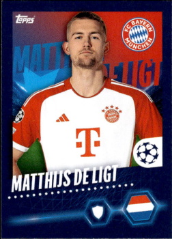 Matthijs de Ligt Bayern Munchen samolepka Topps UEFA Champions League 2023/24 #145