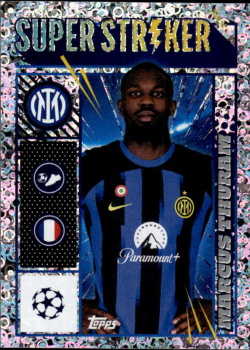 Marcus Thuram Internazionale Milano samolepka Topps UEFA Champions League 2023/24 Super Striker #177