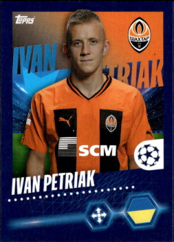 Ivan Petriak Shakhtar Donetsk samolepka Topps UEFA Champions League 2023/24 #230