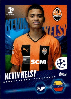 Kevin Kelsy Shakhtar Donetsk samolepka Topps UEFA Champions League 2023/24 #232