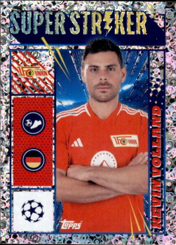 Kevin Volland Union Berlin samolepka Topps UEFA Champions League 2023/24 Super Striker #251