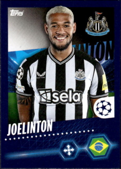 Joelinton Newcastle United samolepka Topps UEFA Champions League 2023/24 #343