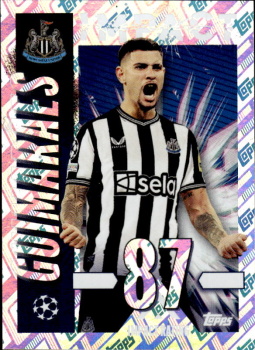 Bruno Guimaraes Newcastle United samolepka Topps UEFA Champions League 2023/24 Impact #350