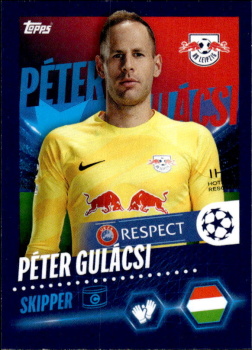 Peter Gulacsi RB Leipzig samolepka Topps UEFA Champions League 2023/24 #371