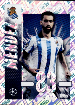 Brais Mendez Real Sociedad samolepka Topps UEFA Champions League 2023/24 Impact #445