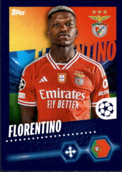 Florentino SL Benfica samolepka Topps UEFA Champions League 2023/24 #474