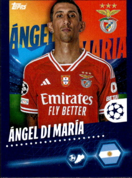 Angel Di Maria SL Benfica samolepka Topps UEFA Champions League 2023/24 #478